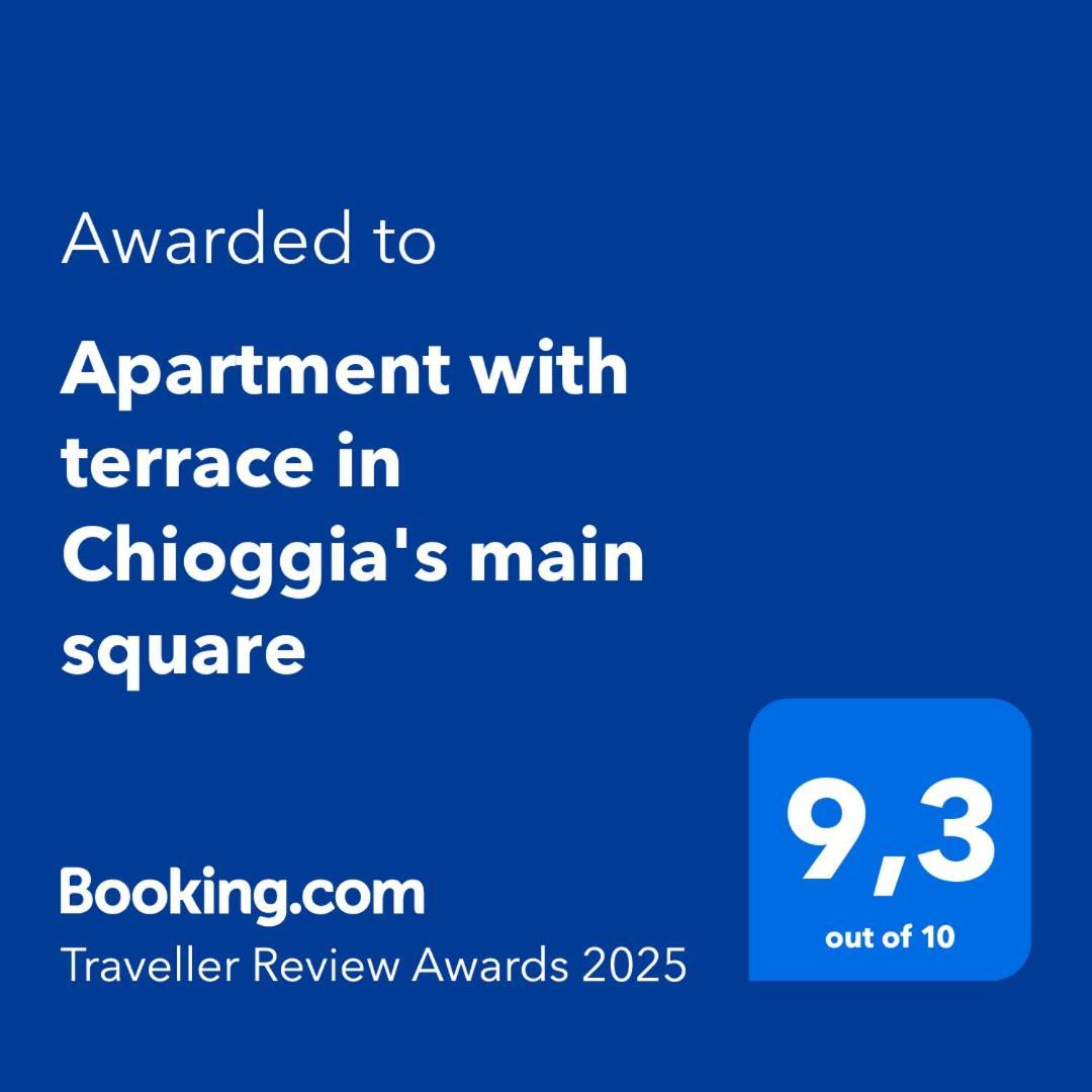 Apartment With Terrace In Chioggia'S Main Square Eksteriør bilde